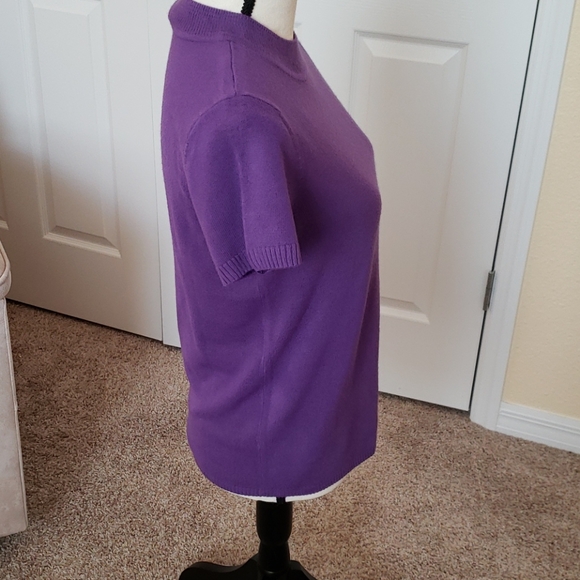 Purple Kim Rogers Signature Sweater Top - Picture 3 of 6